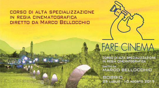 Corso di alta specializzazione in regia cinematografica 2019